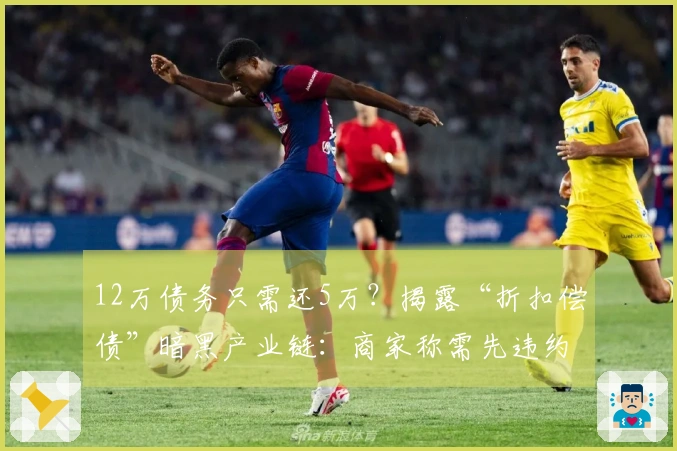 12万债务只需还5万？揭露“折扣偿债”暗黑产业链：商家称需先违约才能办理